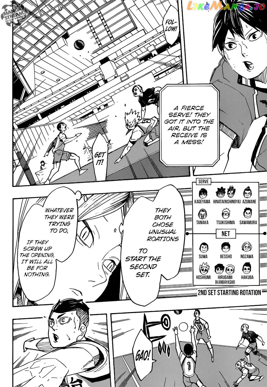 Haikyuu!!, Chapter 347 image 03